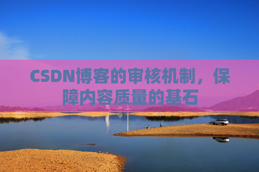 CSDN博客的审核机制，保障内容质量的基石